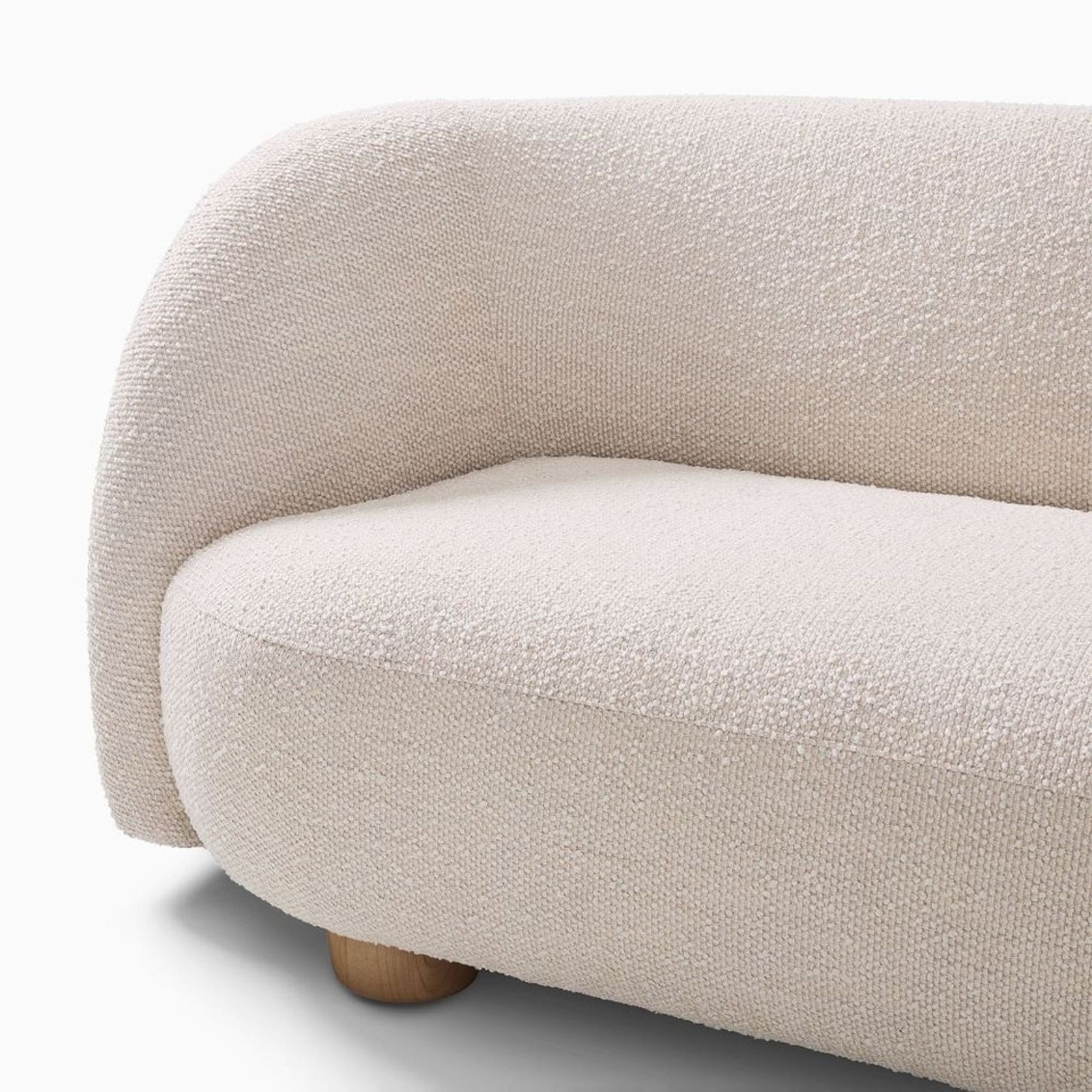 Laurent 2-Piece Wedge Chaise Modular Sofa gallery detail image