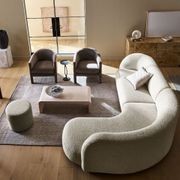 Laurent 2-Piece Wedge Chaise Modular Sofa gallery detail image