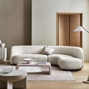 Laurent 2-Piece Wedge Chaise Modular Sofa gallery detail image