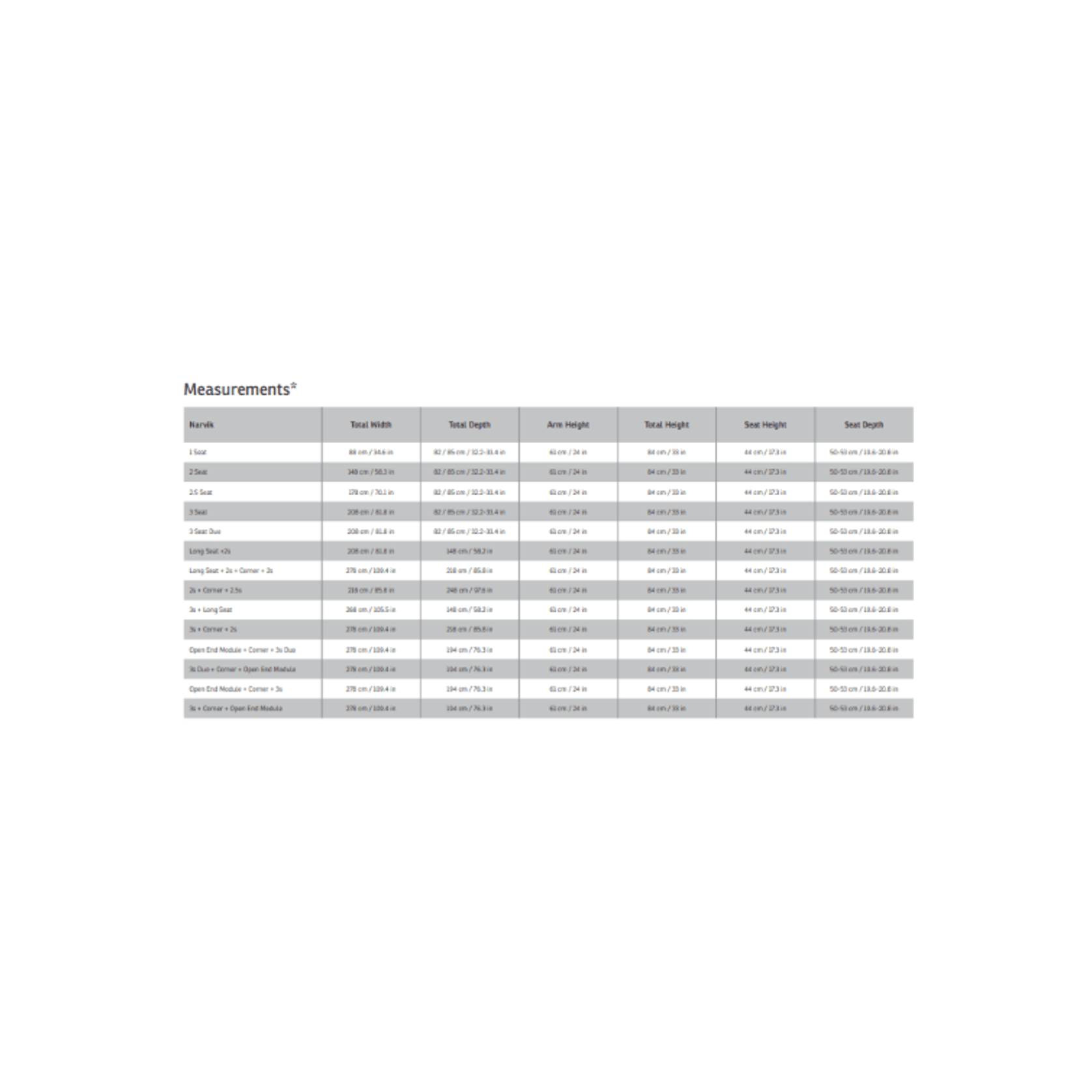 Narvik Fixed Sofa gallery detail image