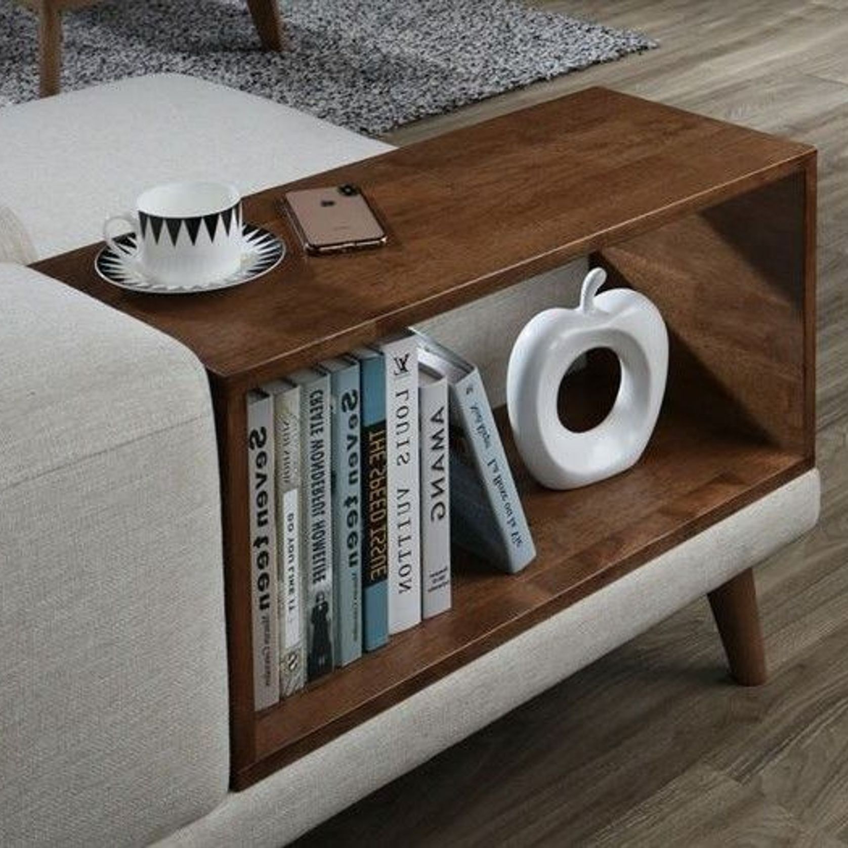 Paris Modular Sofa Series | L-Shape Extension Sofa with Left Chaise | Beige Fabric gallery detail image