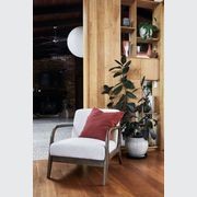 Paris Beige Occasional Chair | Walnut | Hardwood Frame gallery detail image