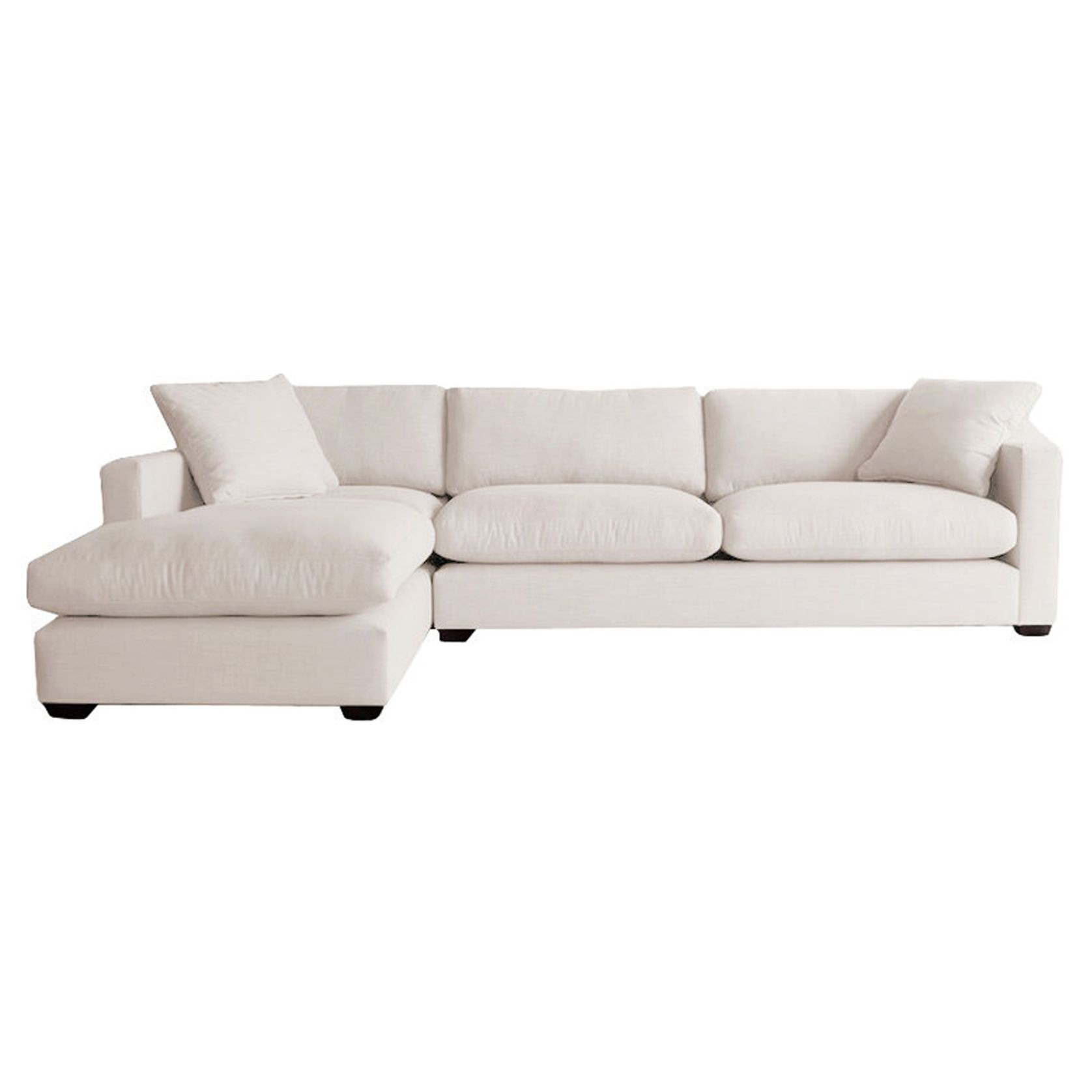 Miro Square Chaise Unit Fixed Cover gallery detail image