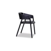 Sargood Arm Chair -  Black Pad gallery detail image