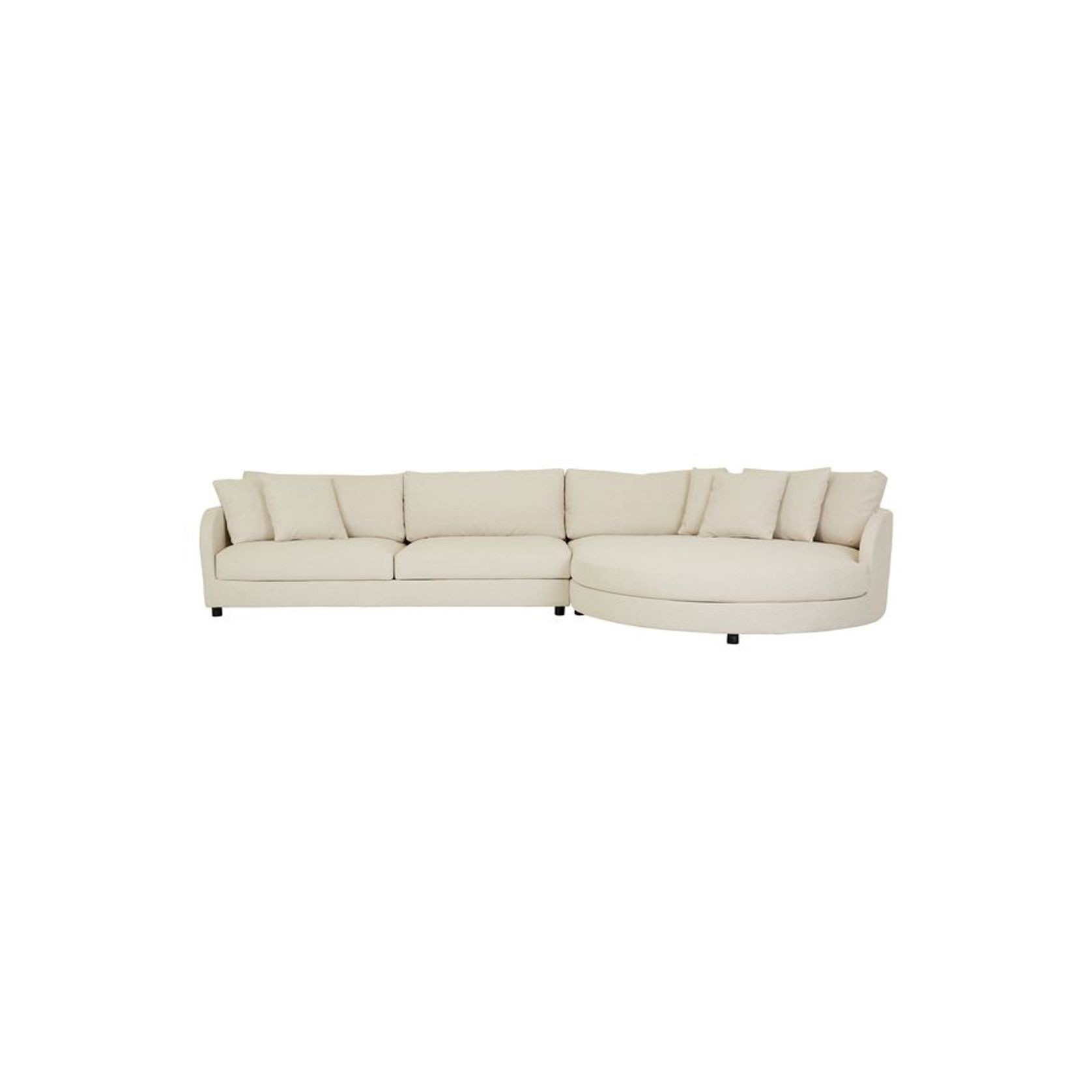 Hugo Tonda Right Chaise Set gallery detail image
