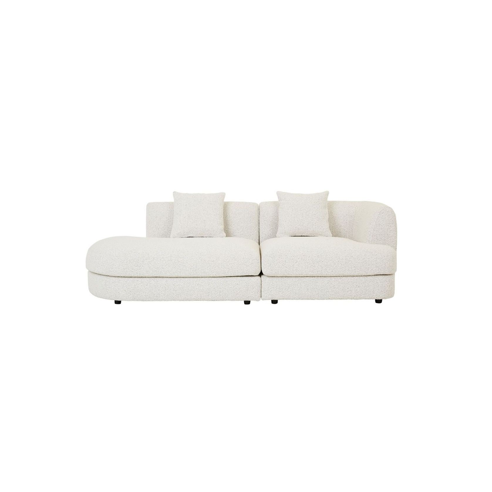 Madrid Curve Left Chaise Sofa gallery detail image