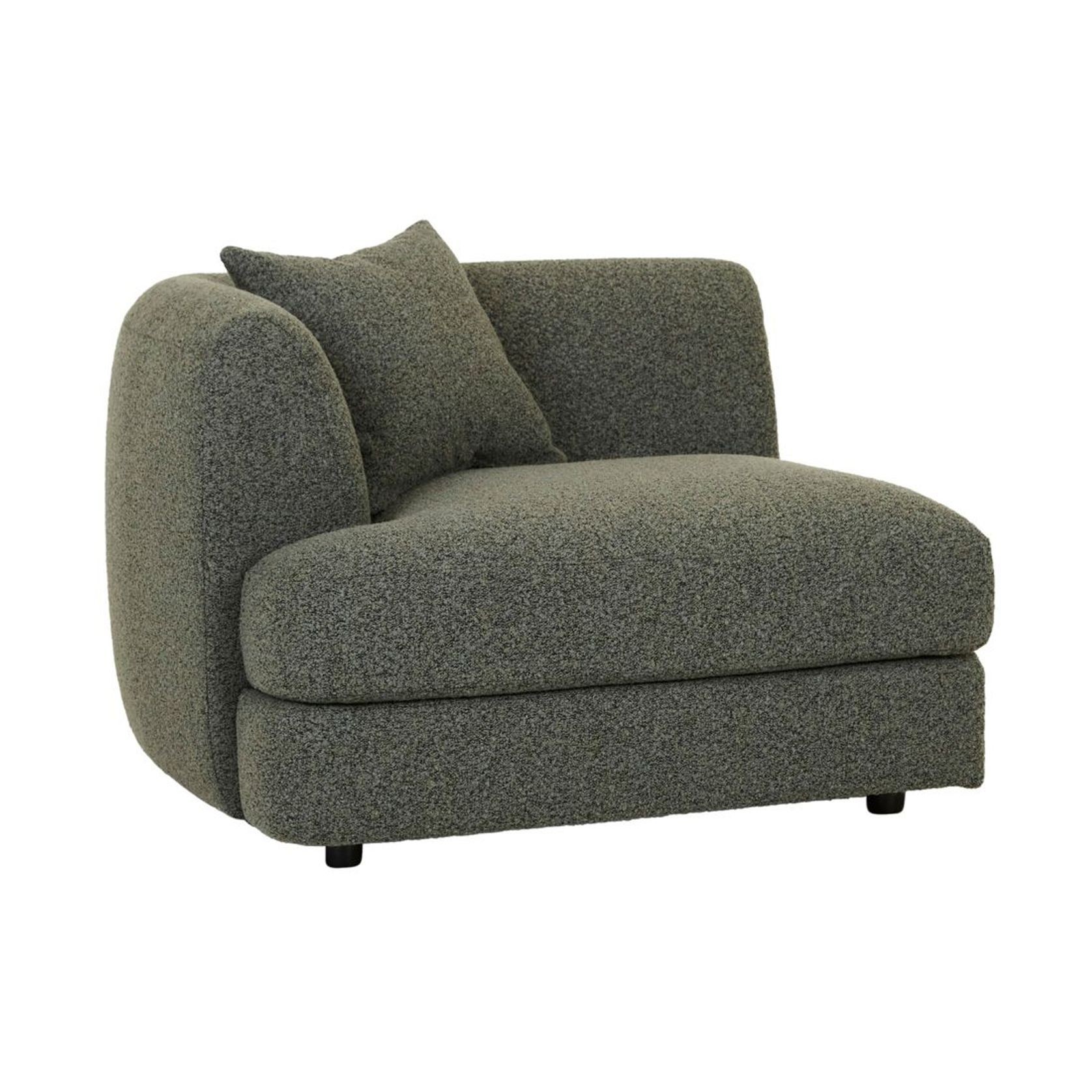 Madrid Curve 1 Seater Left Arm Sofa gallery detail image