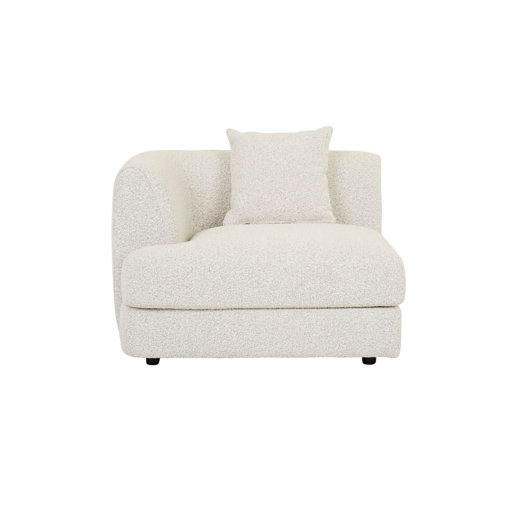 Madrid Curve 1 Seater Left Arm Sofa gallery detail image