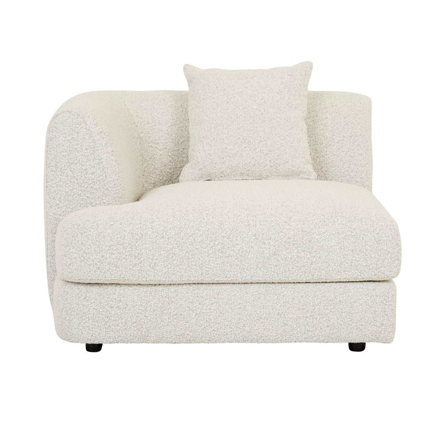 Madrid Curve 1 Seater Left Arm Sofa gallery detail image