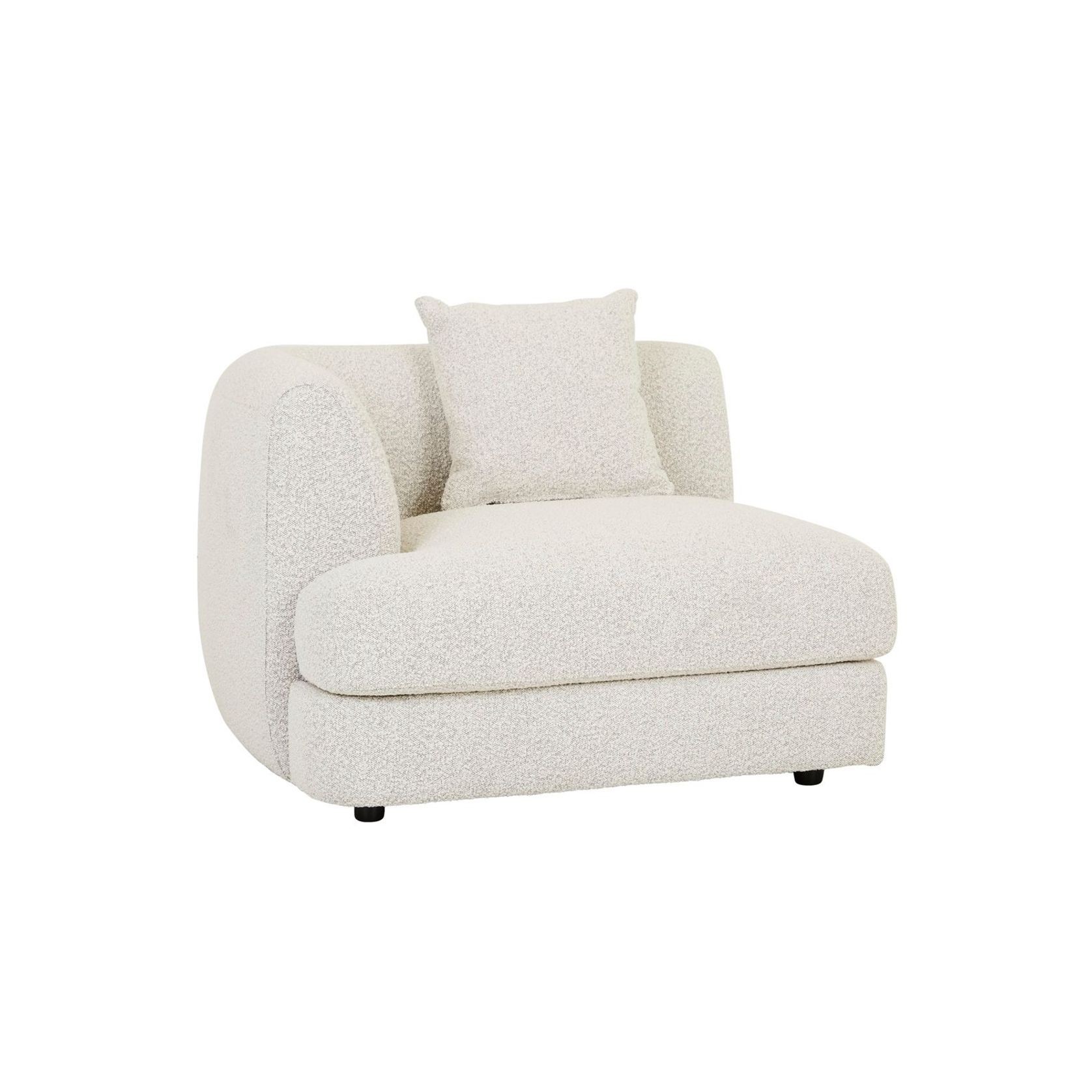 Madrid Curve 1 Seater Left Arm Sofa gallery detail image