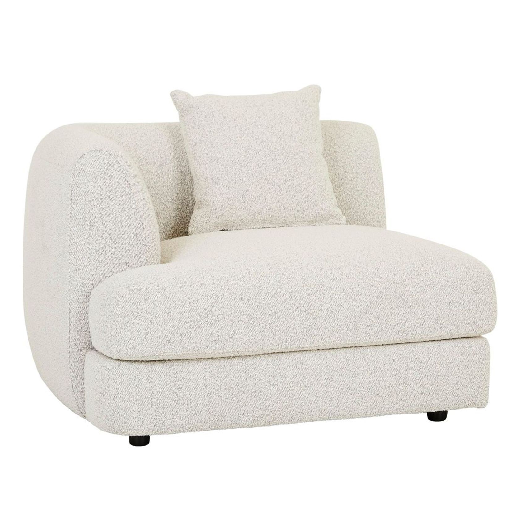 Madrid Curve 1 Seater Left Arm Sofa gallery detail image