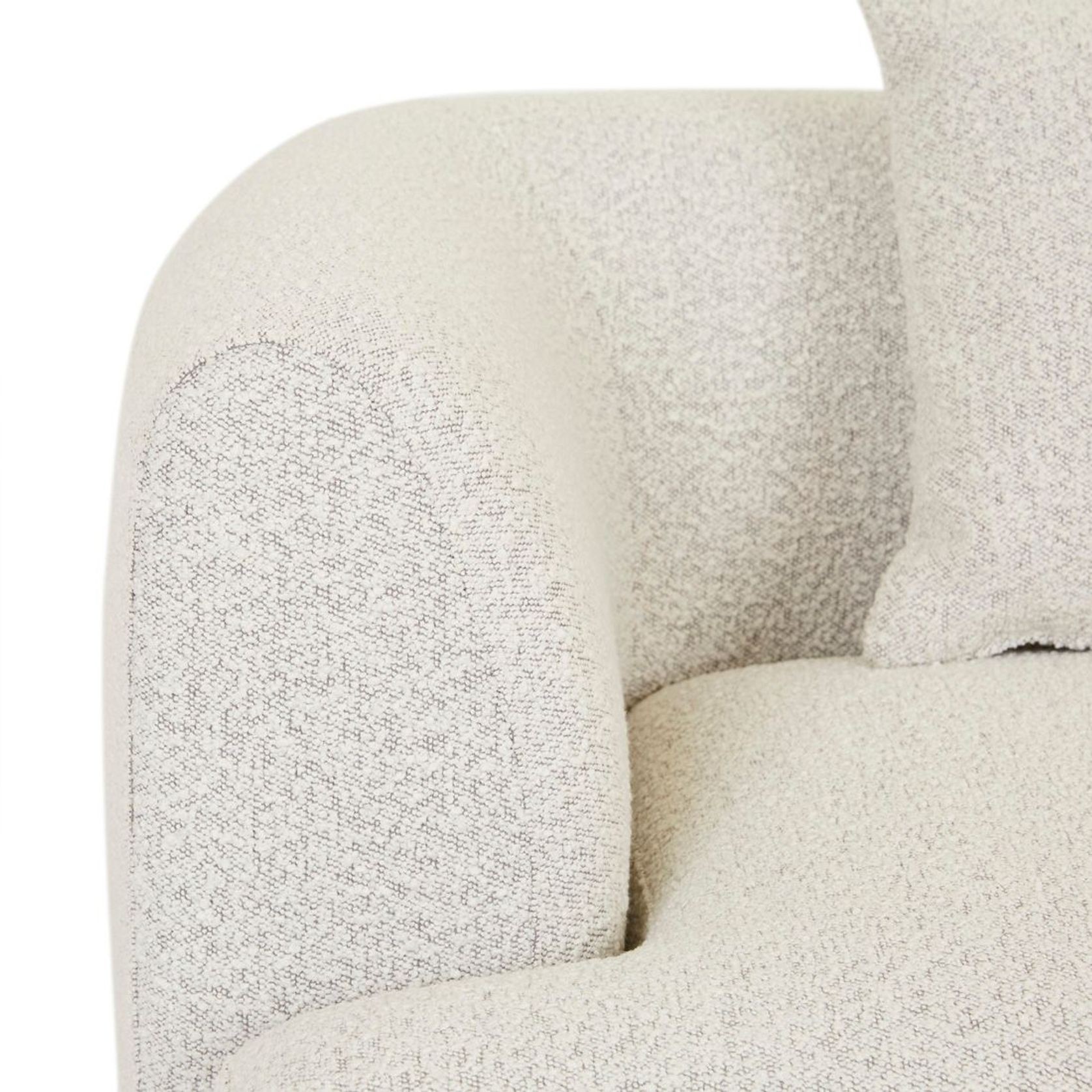 Madrid Curve 1 Seater Left Arm Sofa gallery detail image