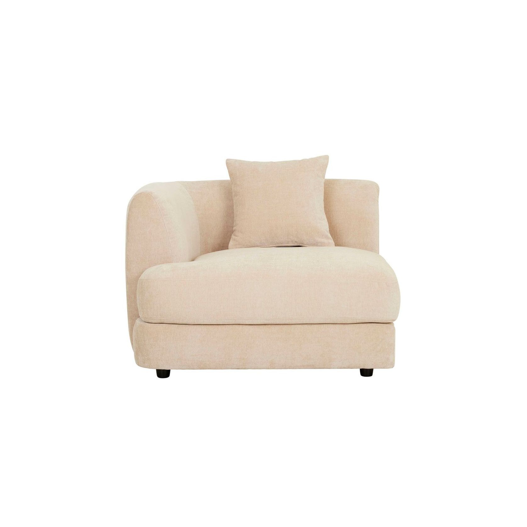 Madrid Curve 1 Seater Left Arm Sofa gallery detail image