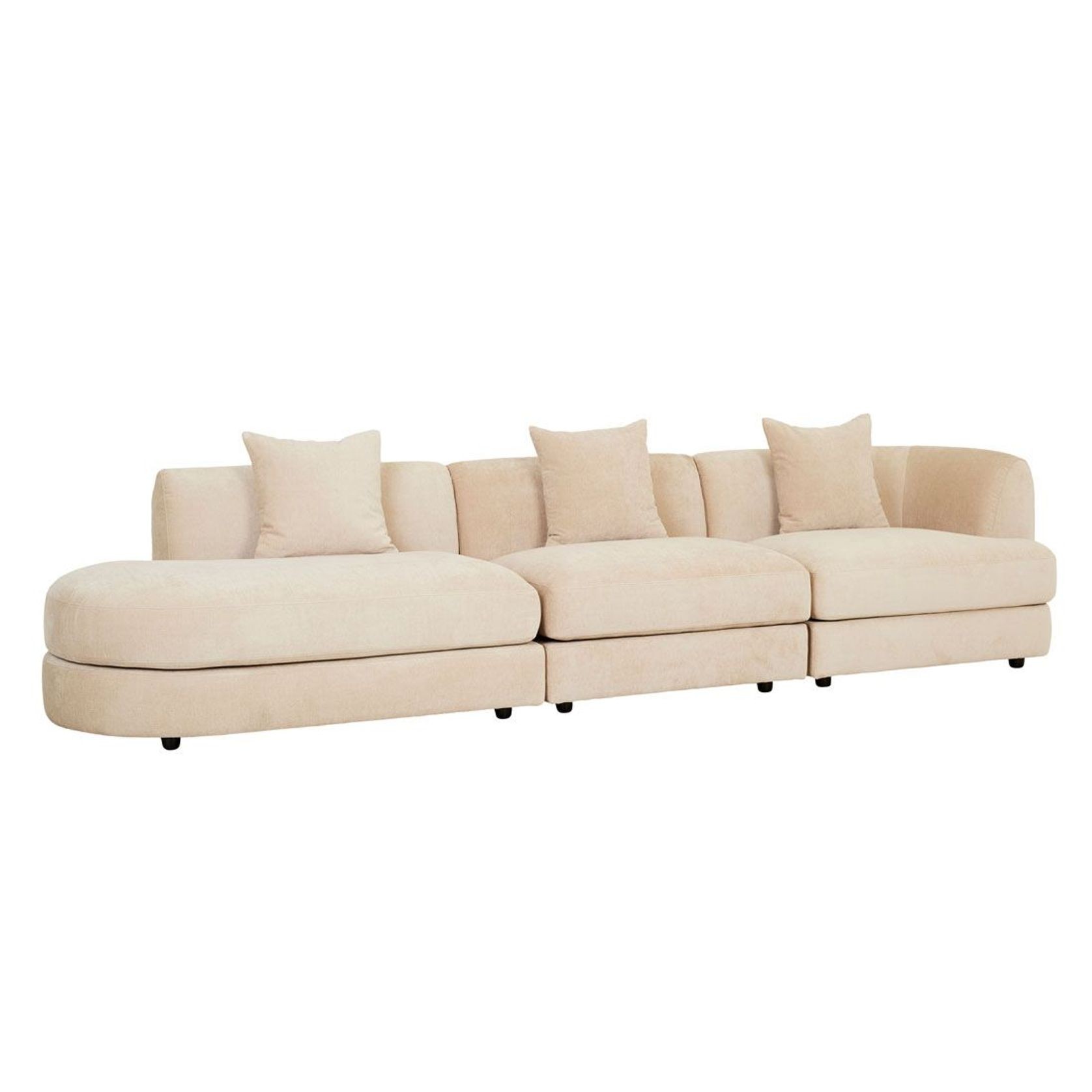 Madrid Curve 1 Seater Left Arm Sofa gallery detail image