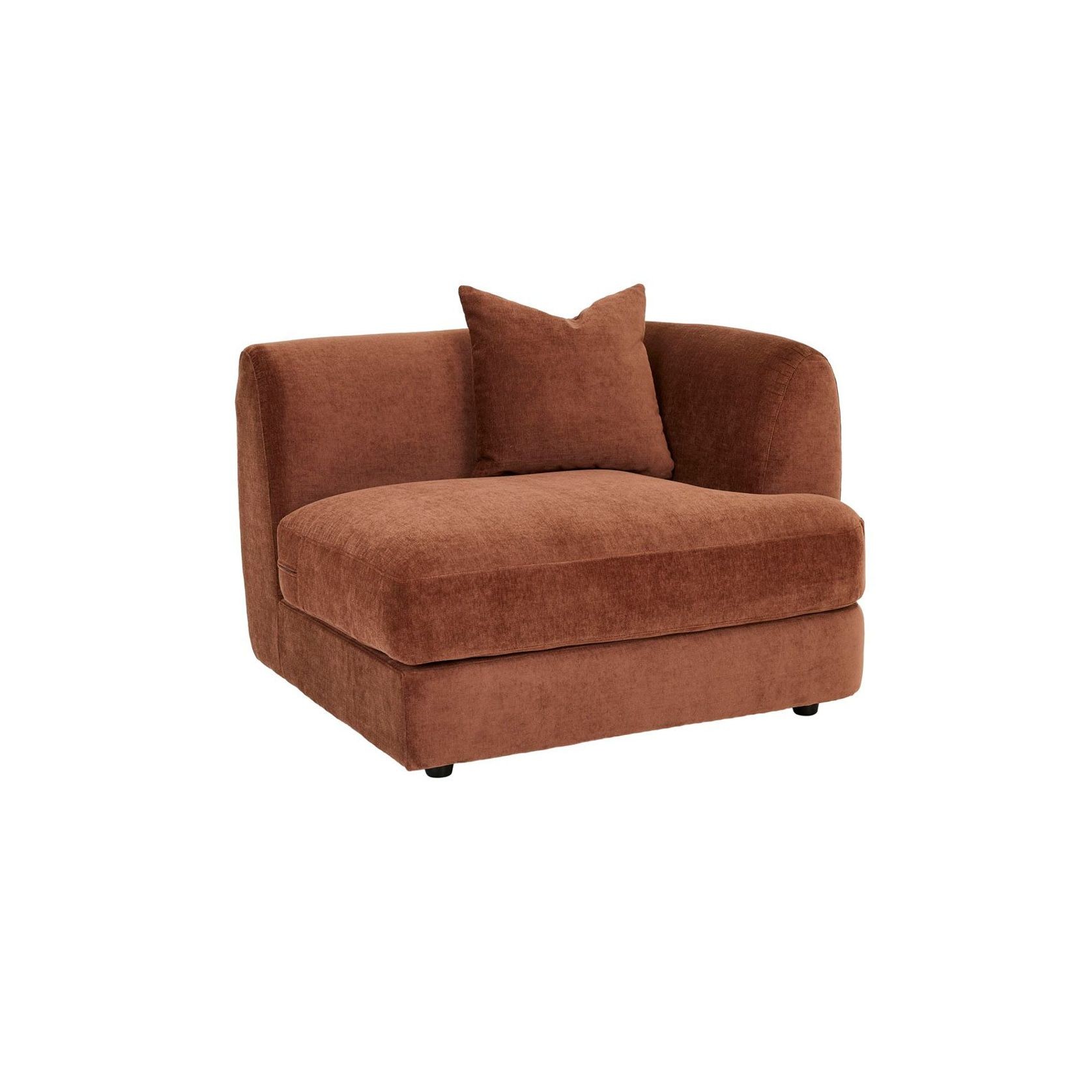 Madrid Curve 1 Seater Right Arm Sofa gallery detail image