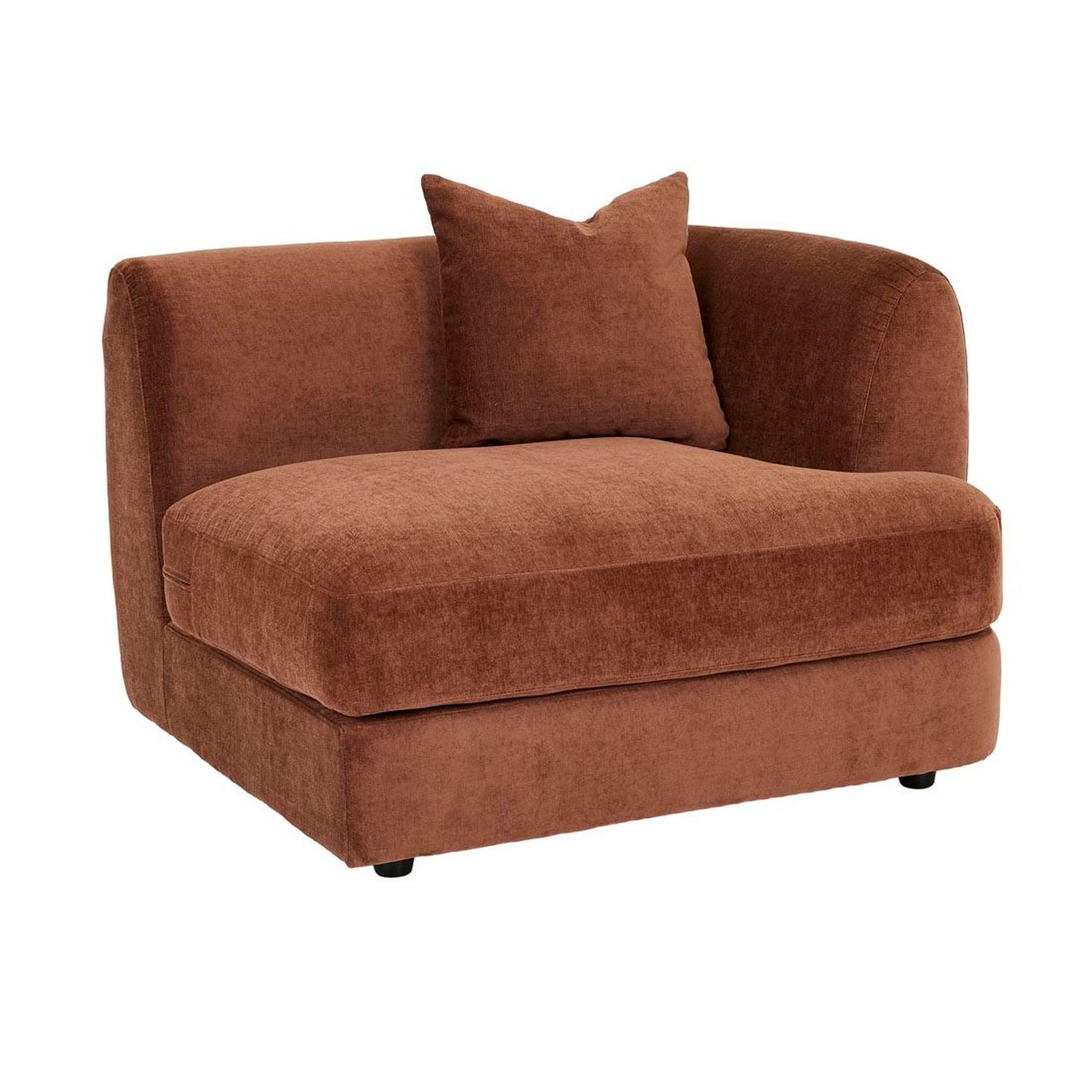 Madrid Curve 1 Seater Right Arm Sofa gallery detail image