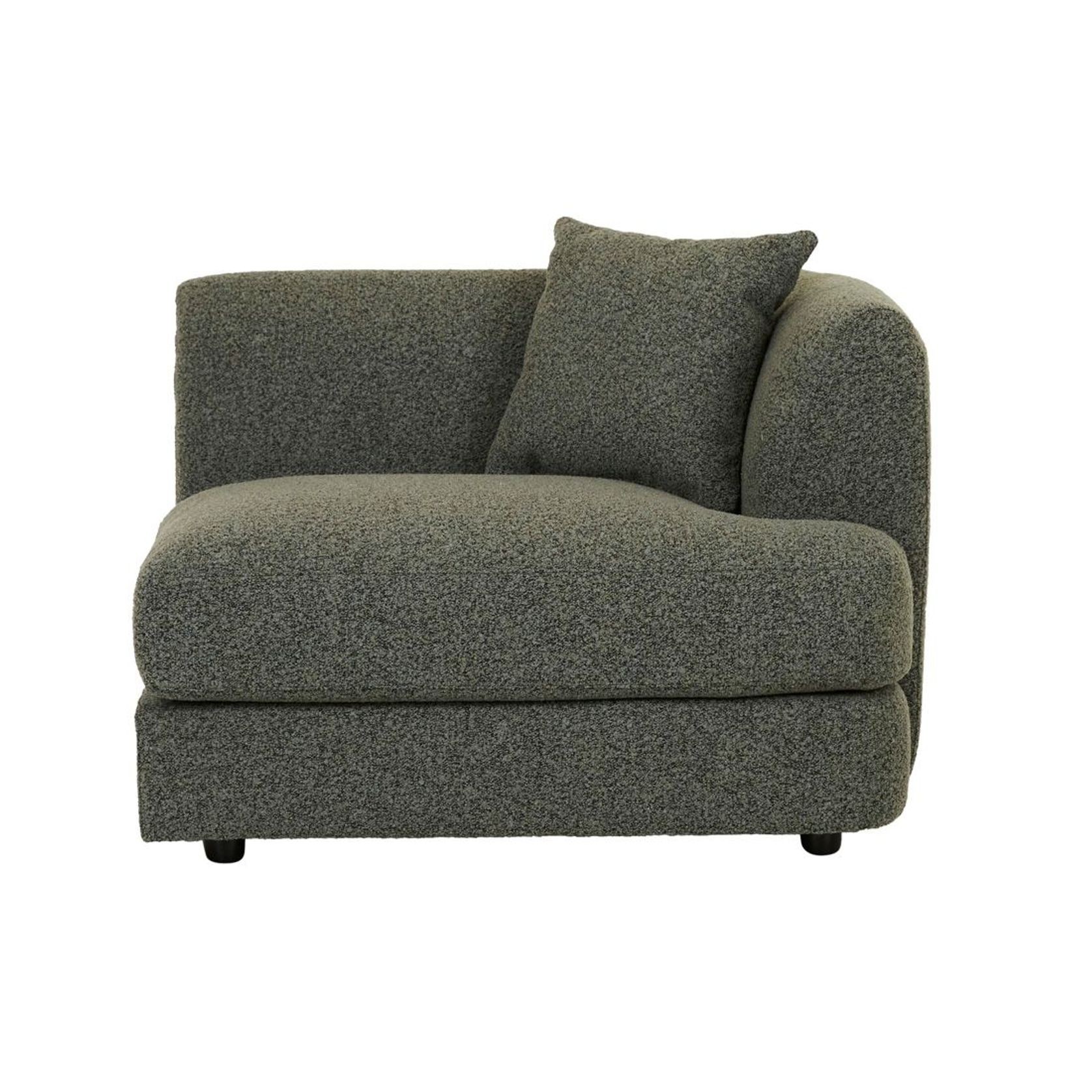 Madrid Curve 1 Seater Right Arm Sofa gallery detail image