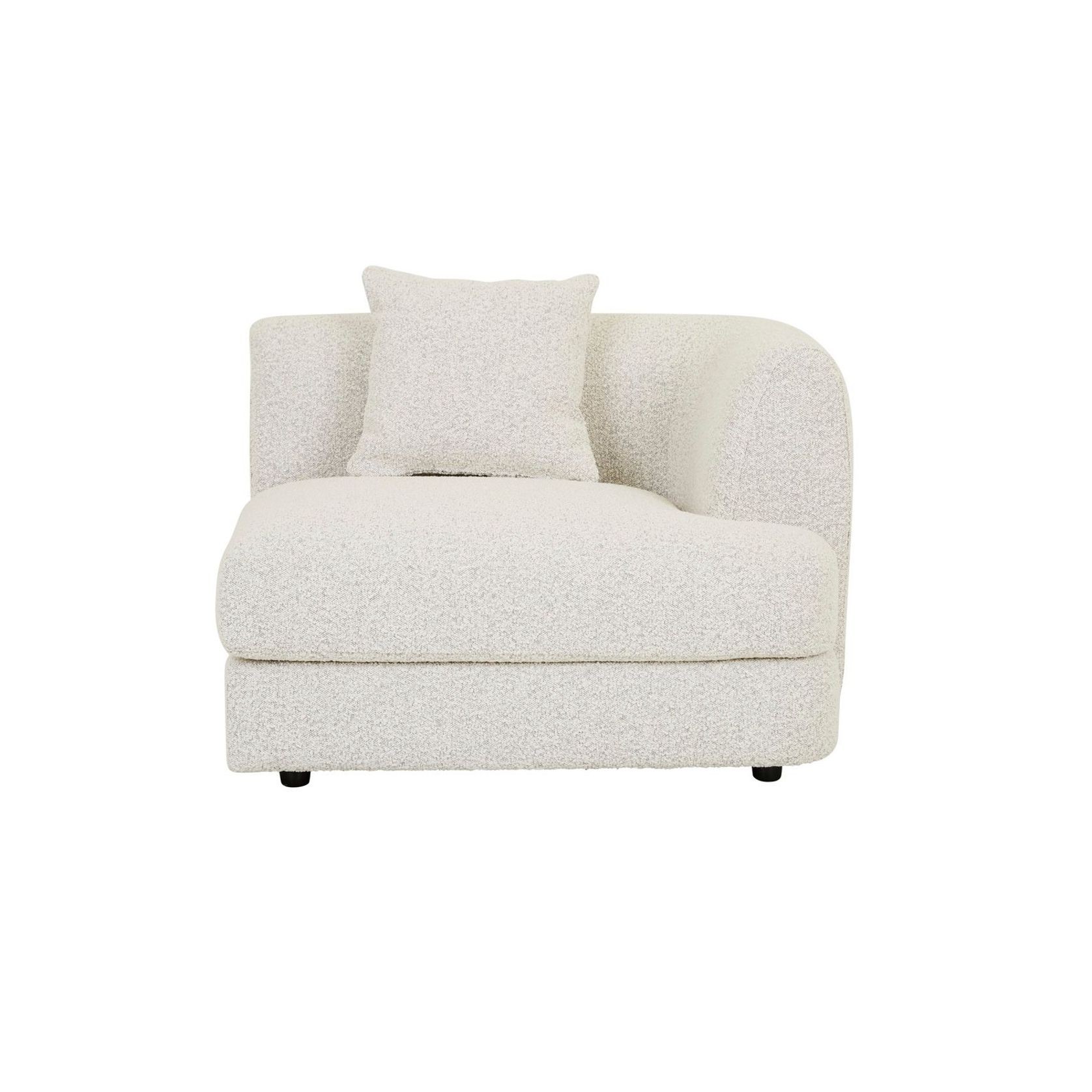 Madrid Curve 1 Seater Right Arm Sofa gallery detail image