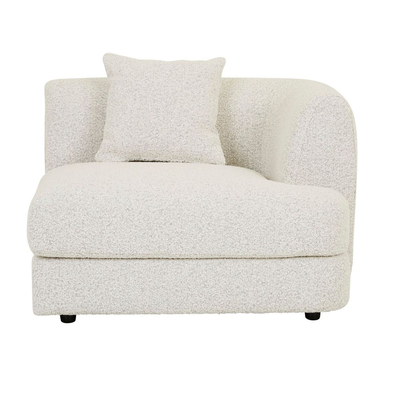 Madrid Curve 1 Seater Right Arm Sofa gallery detail image