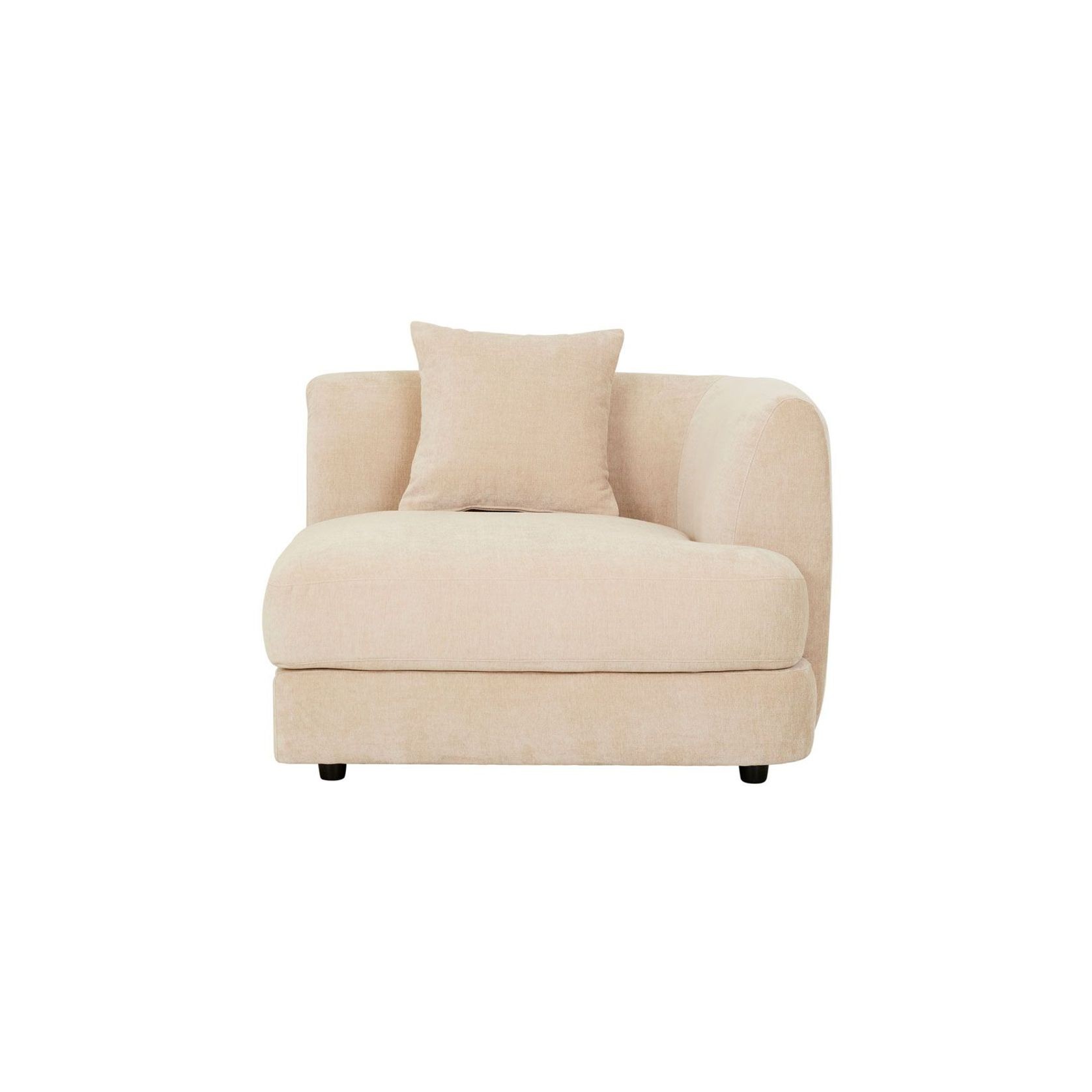 Madrid Curve 1 Seater Right Arm Sofa gallery detail image