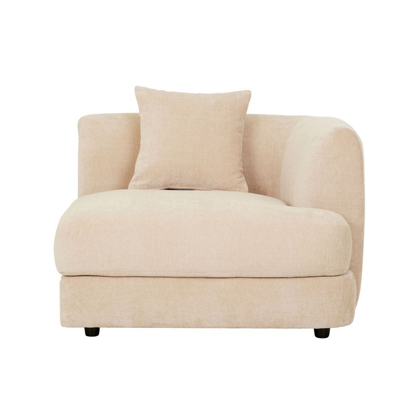 Madrid Curve 1 Seater Right Arm Sofa gallery detail image