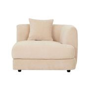 Madrid Curve 1 Seater Right Arm Sofa gallery detail image