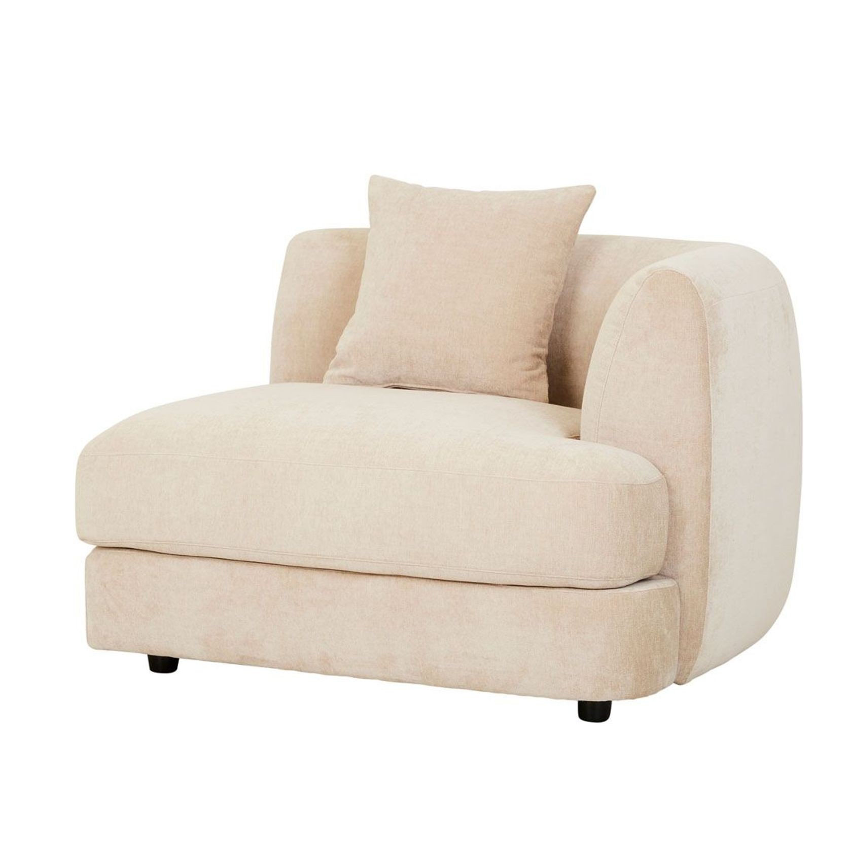 Madrid Curve 1 Seater Right Arm Sofa gallery detail image