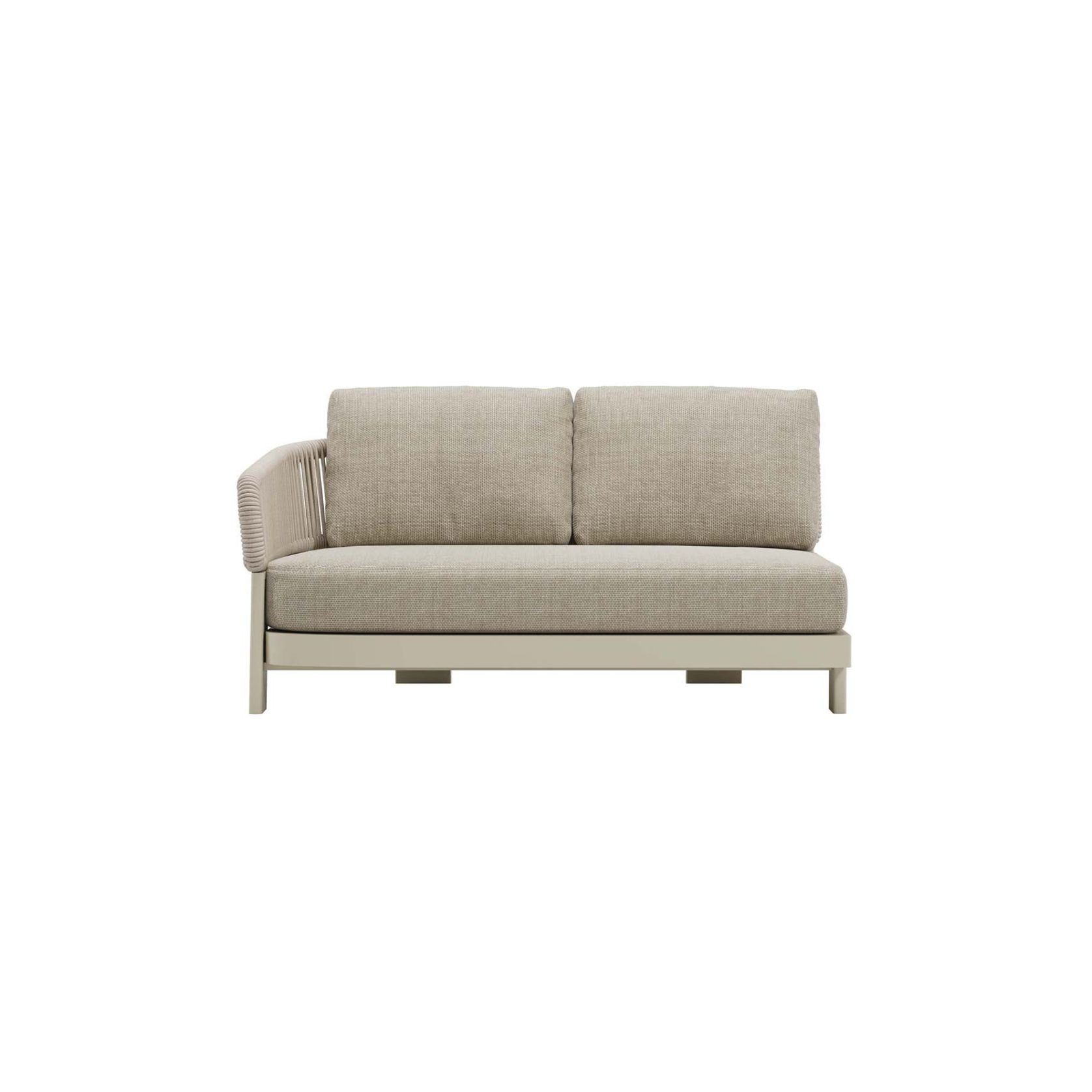 Valencia Rope 2 Seater Left Arm Sofa gallery detail image