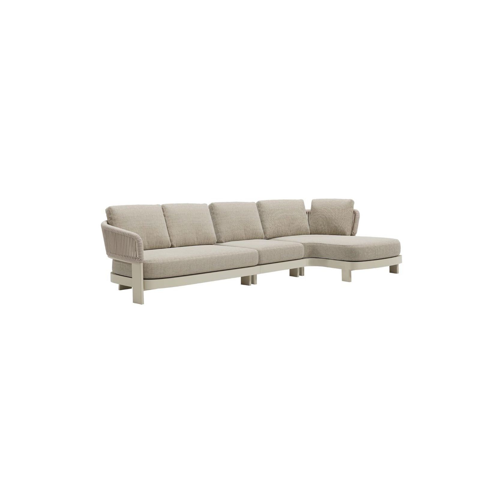 Valencia Rope 2 Seater Left Arm Sofa gallery detail image