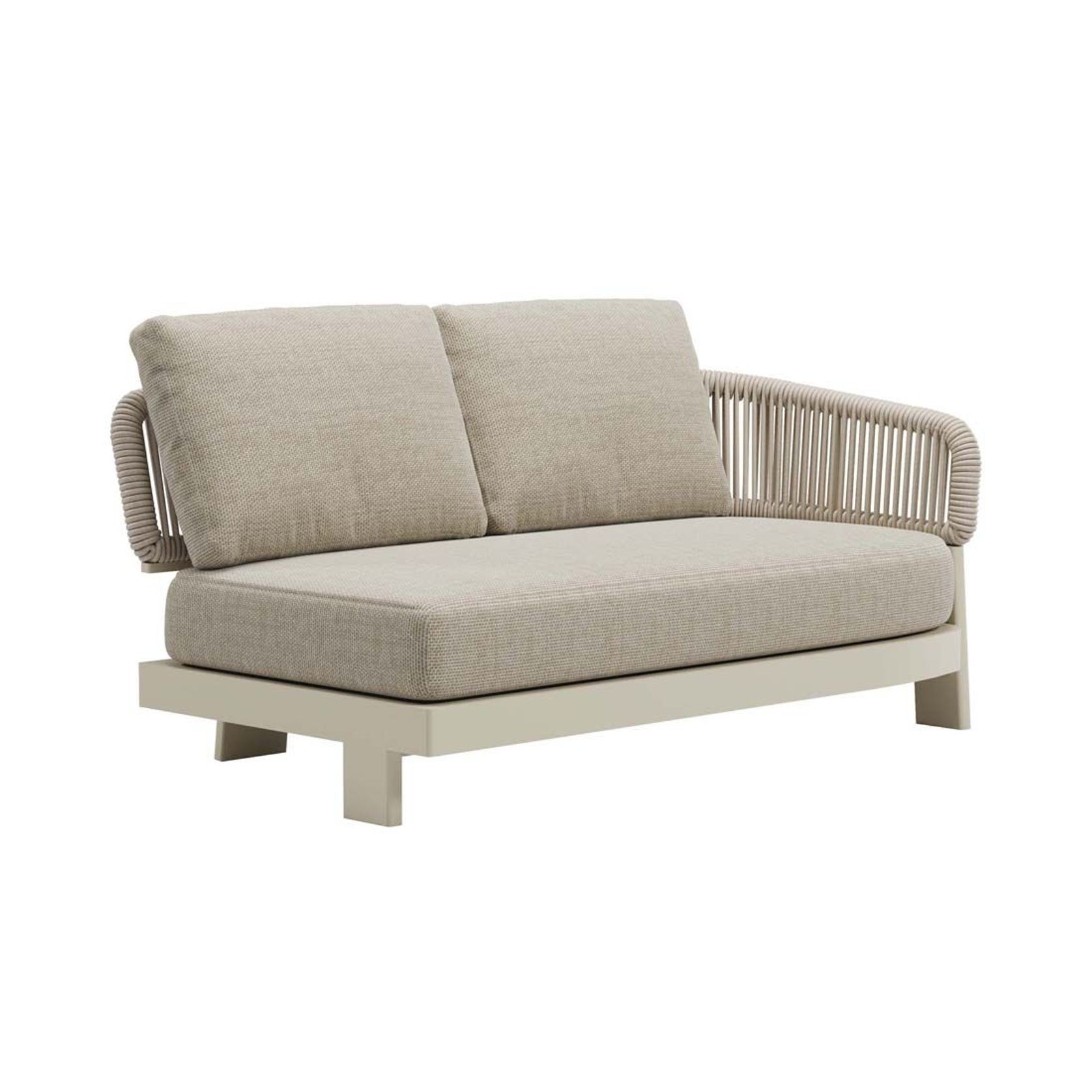 Valencia Rope 2 Seater Right Arm Sofa gallery detail image