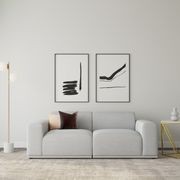 Bailey 2.5 Seater Modular Sofa | Cloud Grey gallery detail image