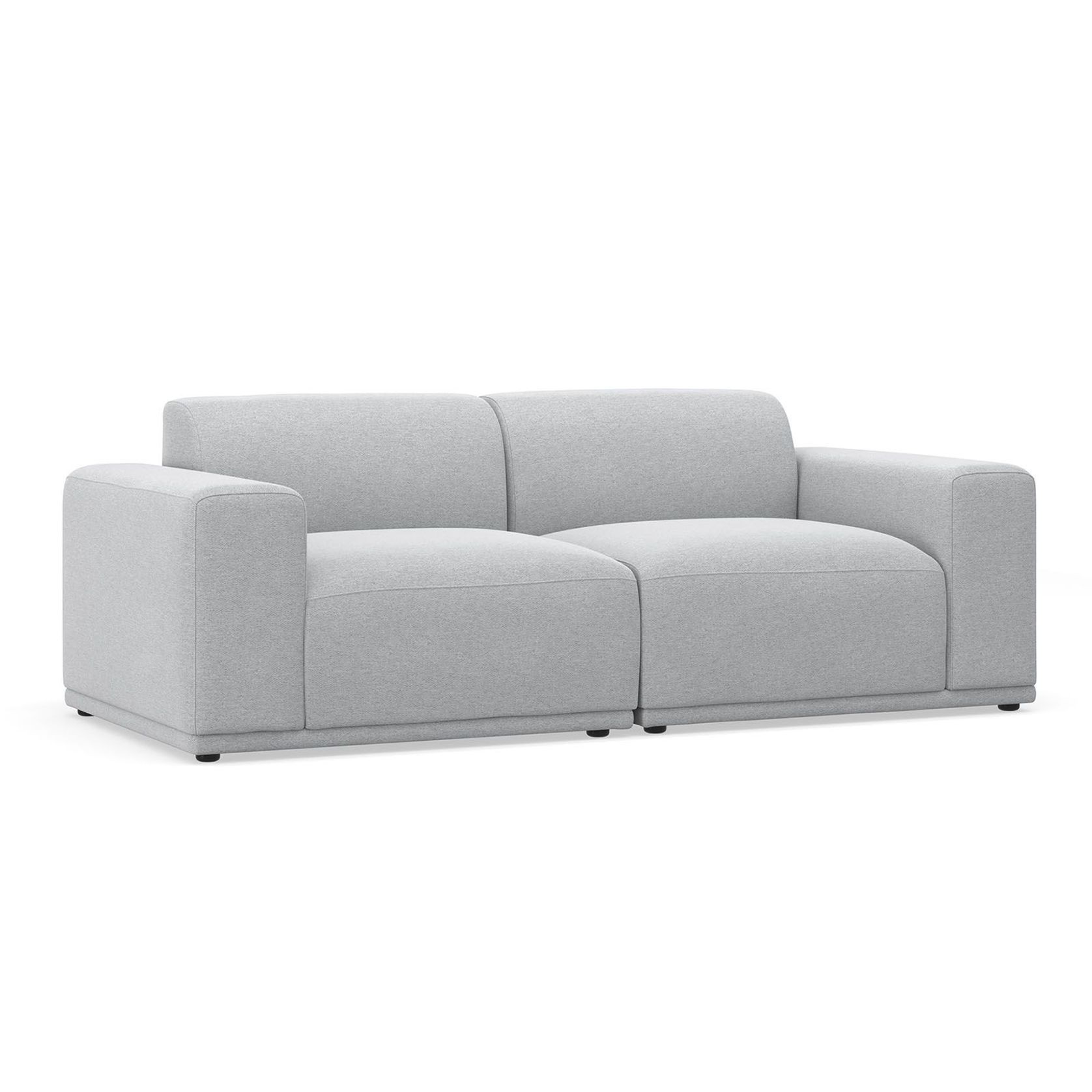 Bailey 2.5 Seater Modular Sofa | Cloud Grey gallery detail image