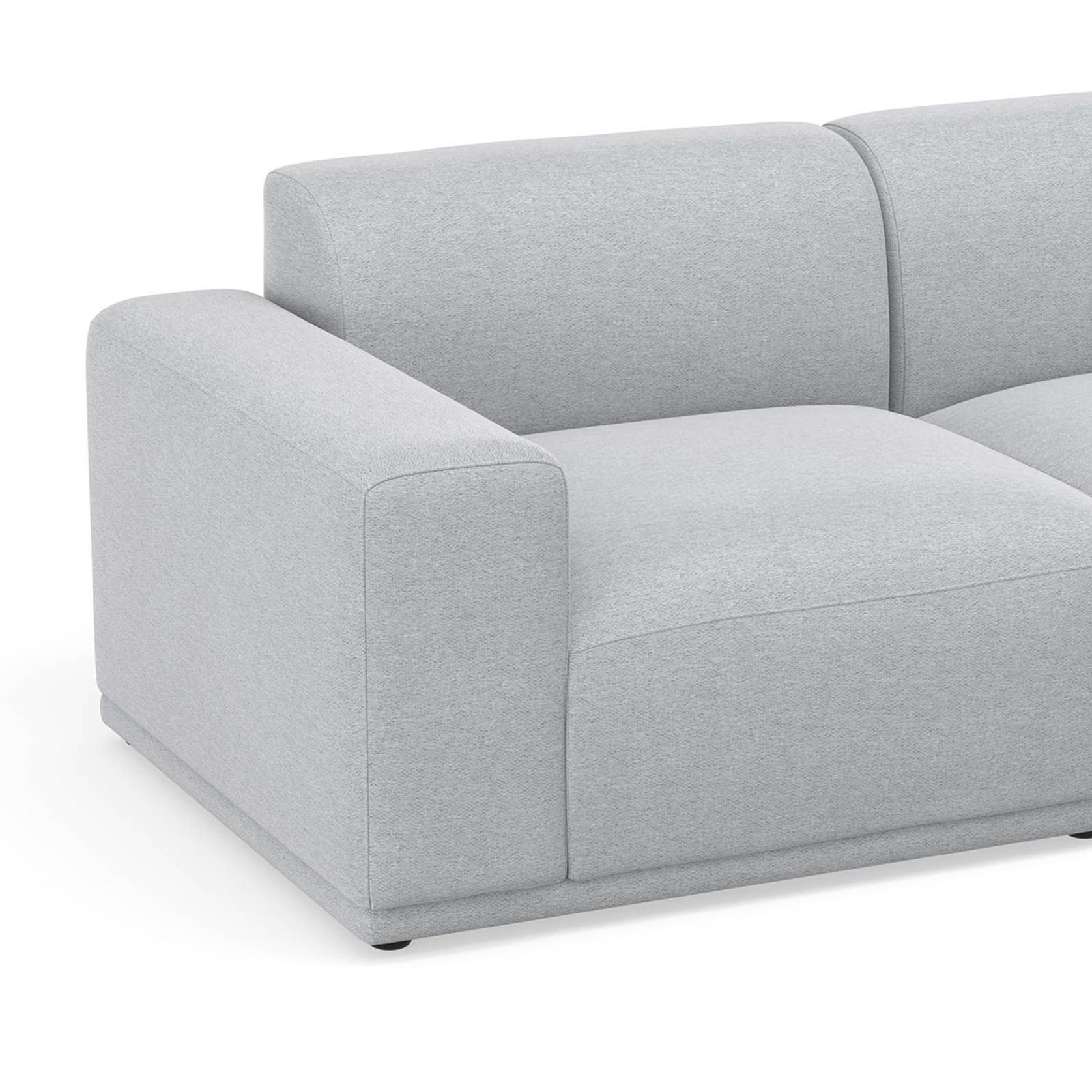 Bailey 2.5 Seater Modular Sofa | Cloud Grey gallery detail image