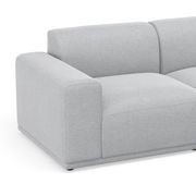 Bailey 2.5 Seater Modular Sofa | Cloud Grey gallery detail image