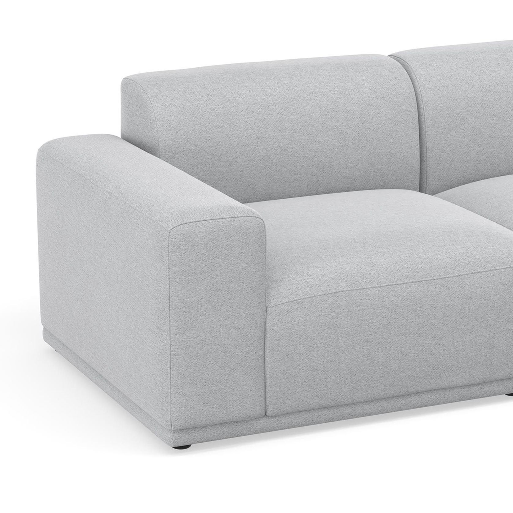 Bailey 3.5 Seater Modular Sofa | Cloud Grey gallery detail image