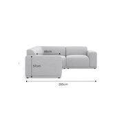 Bailey Corner Modular Sofa | Cloud Grey gallery detail image