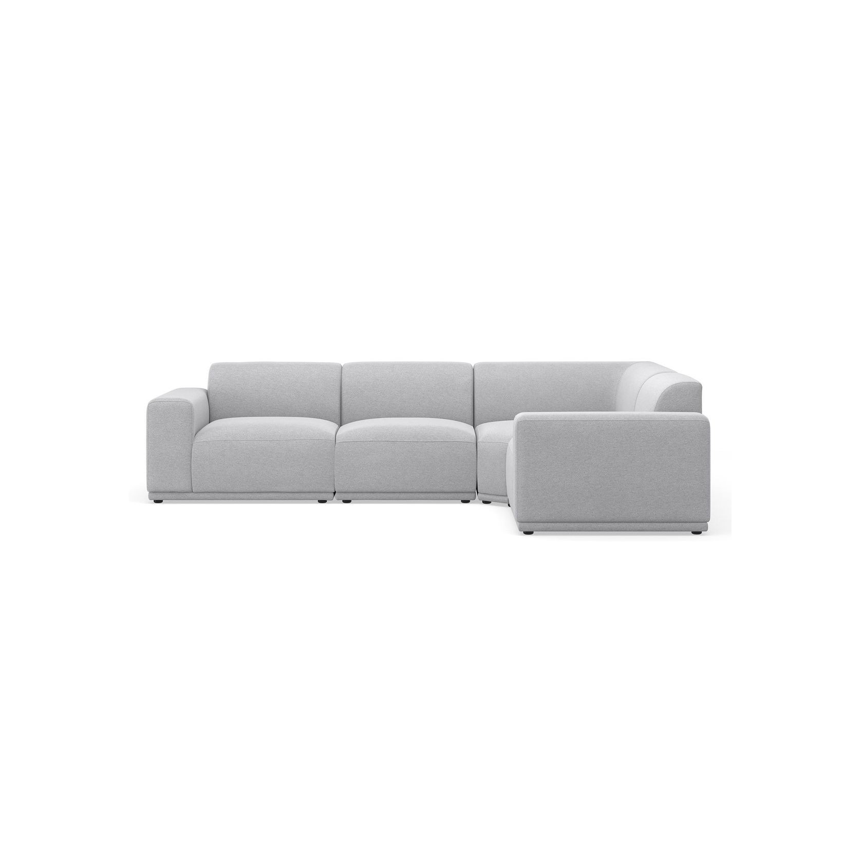 Bailey Corner Modular Sofa | Cloud Grey gallery detail image