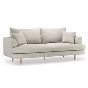 Byron 3 Seater Sofa | Oatmeal Cream gallery detail image