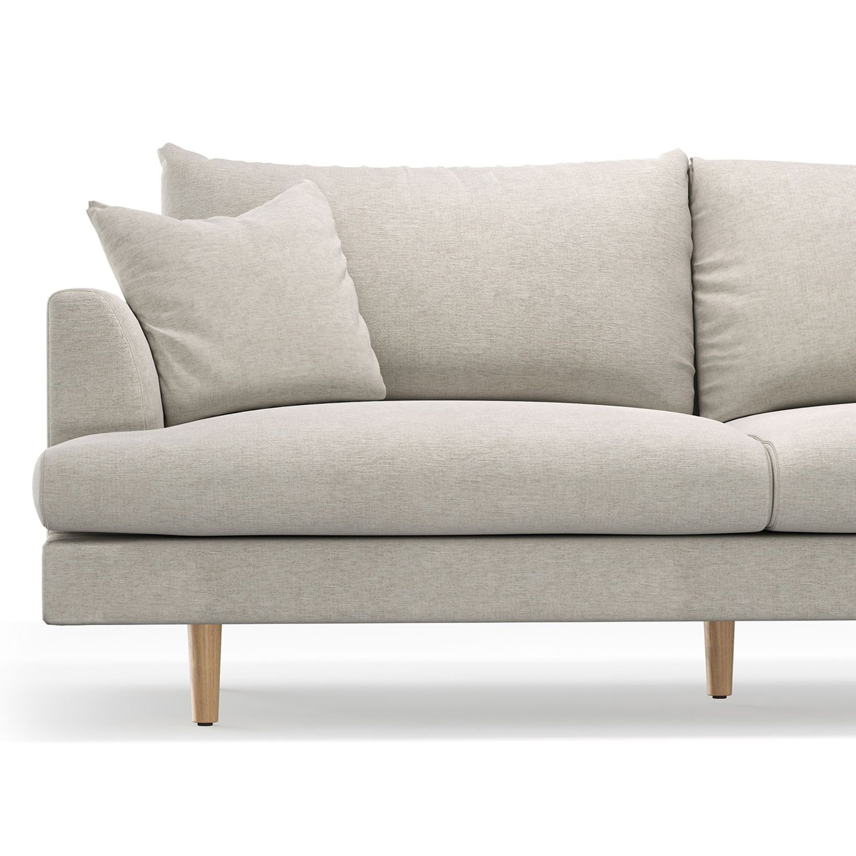 Byron 3 Seater Sofa | Oatmeal Cream gallery detail image