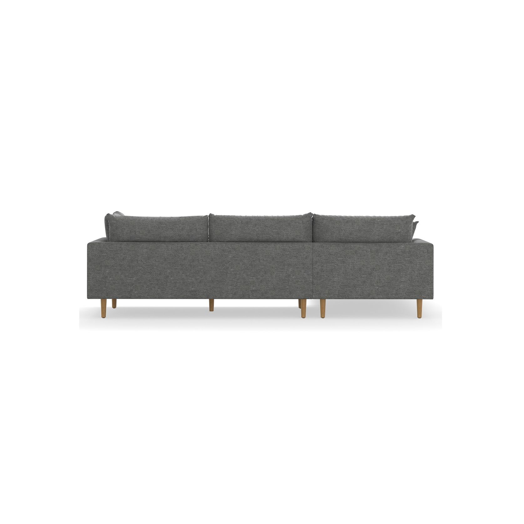 Byron Modular Sofa with Chaise | Anthracite Charcoal gallery detail image