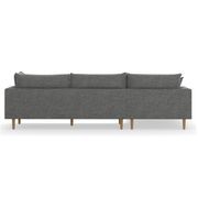 Byron Modular Sofa with Chaise | Anthracite Charcoal gallery detail image