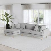 Byron Modular Sofa with Chaise | Dove Grey gallery detail image