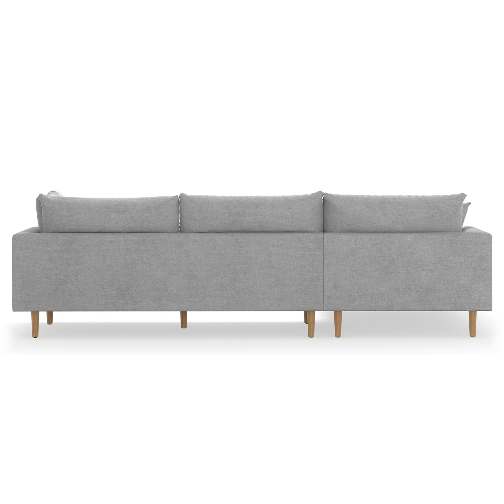 Byron Modular Sofa with Chaise | Dove Grey gallery detail image