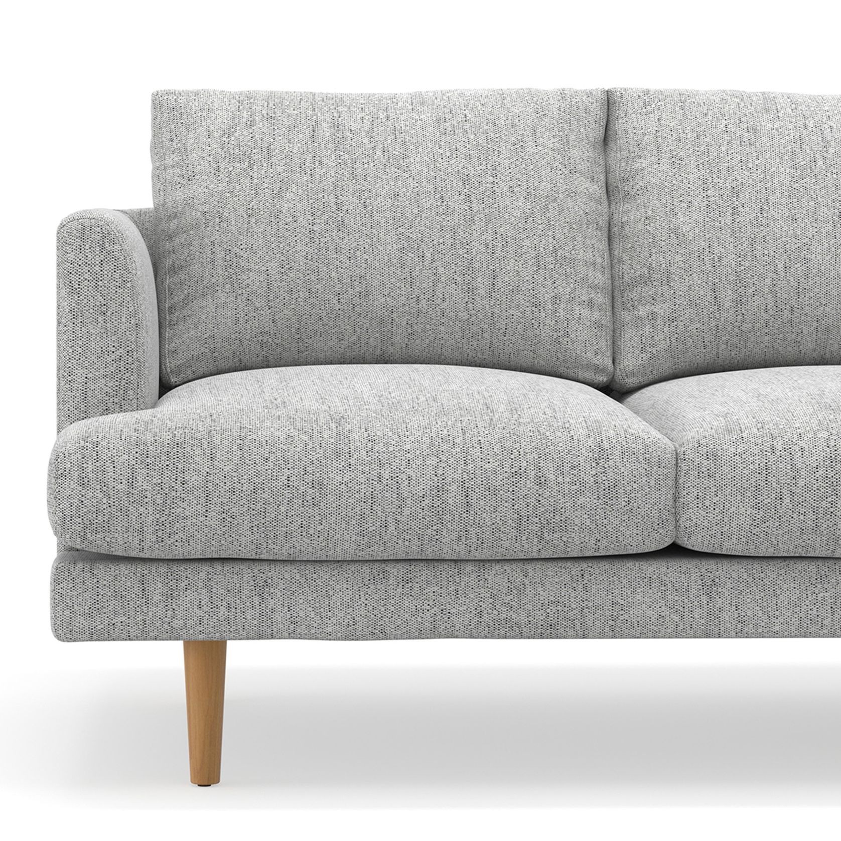 Jaspa 3 Seater Sofa | Granite Grey gallery detail image