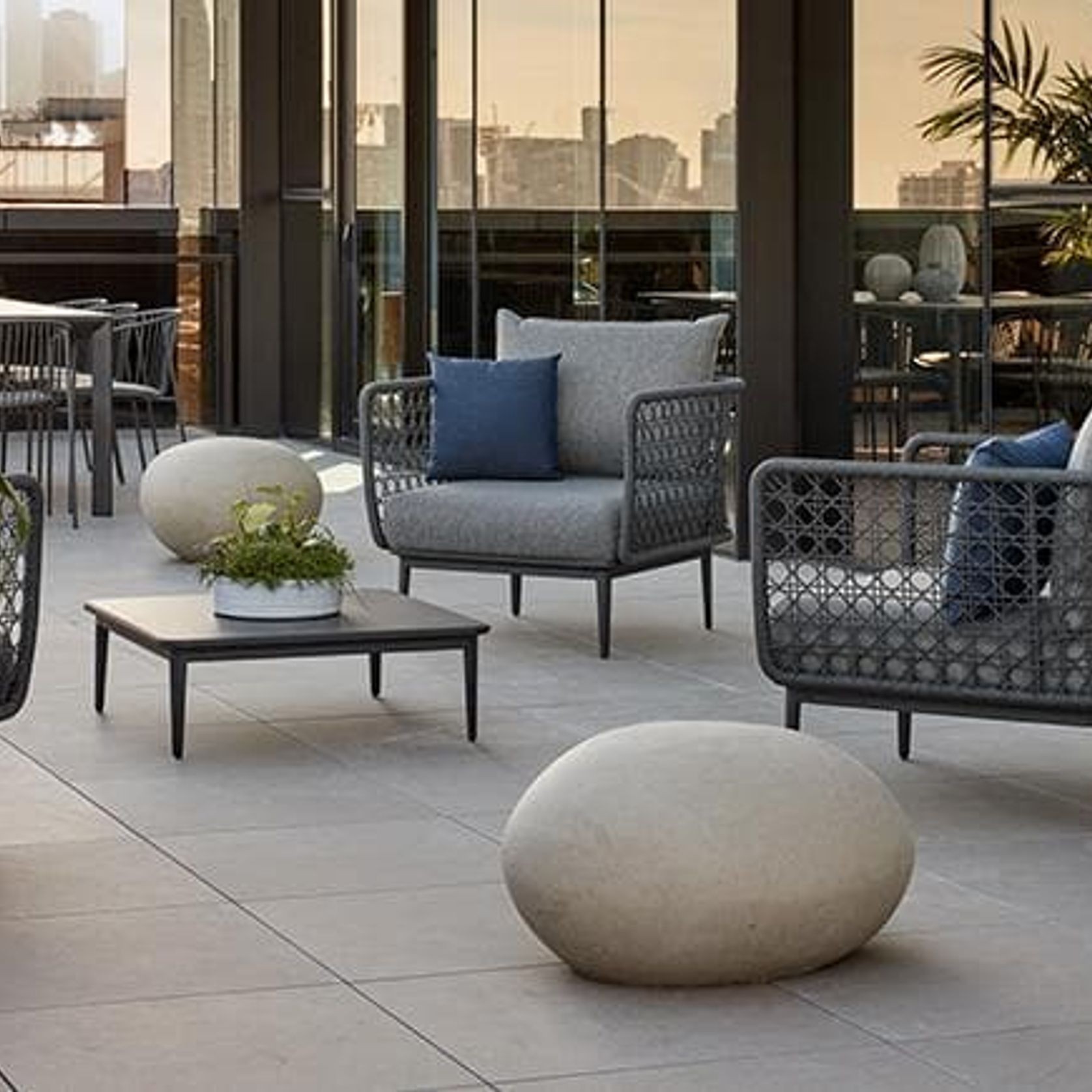 Aire |ys | Woven Lounge Chair gallery detail image