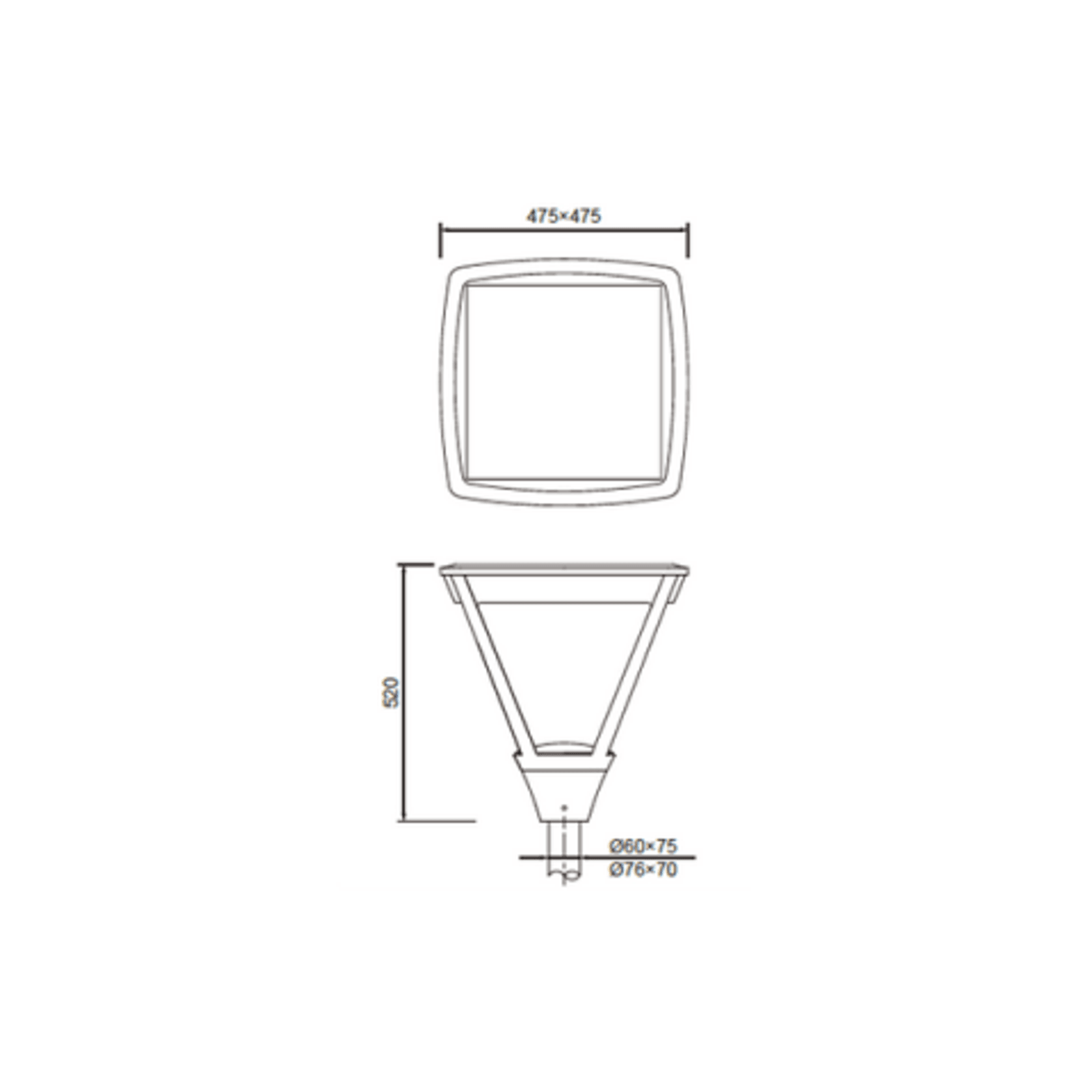 Solar Solo Pole Top 70NS gallery detail image