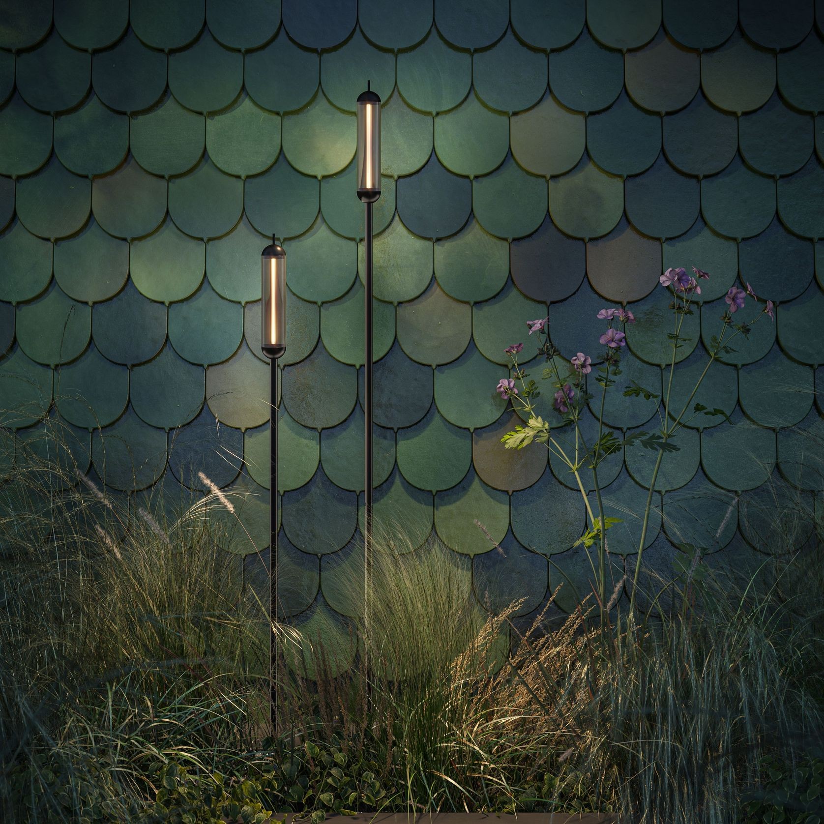 Reed M Solar Spike Light gallery detail image
