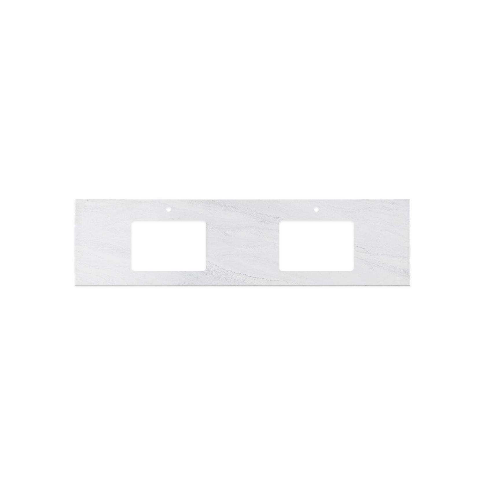 Cloudburst Solid Surface Top, Rectangular Full Depth gallery detail image