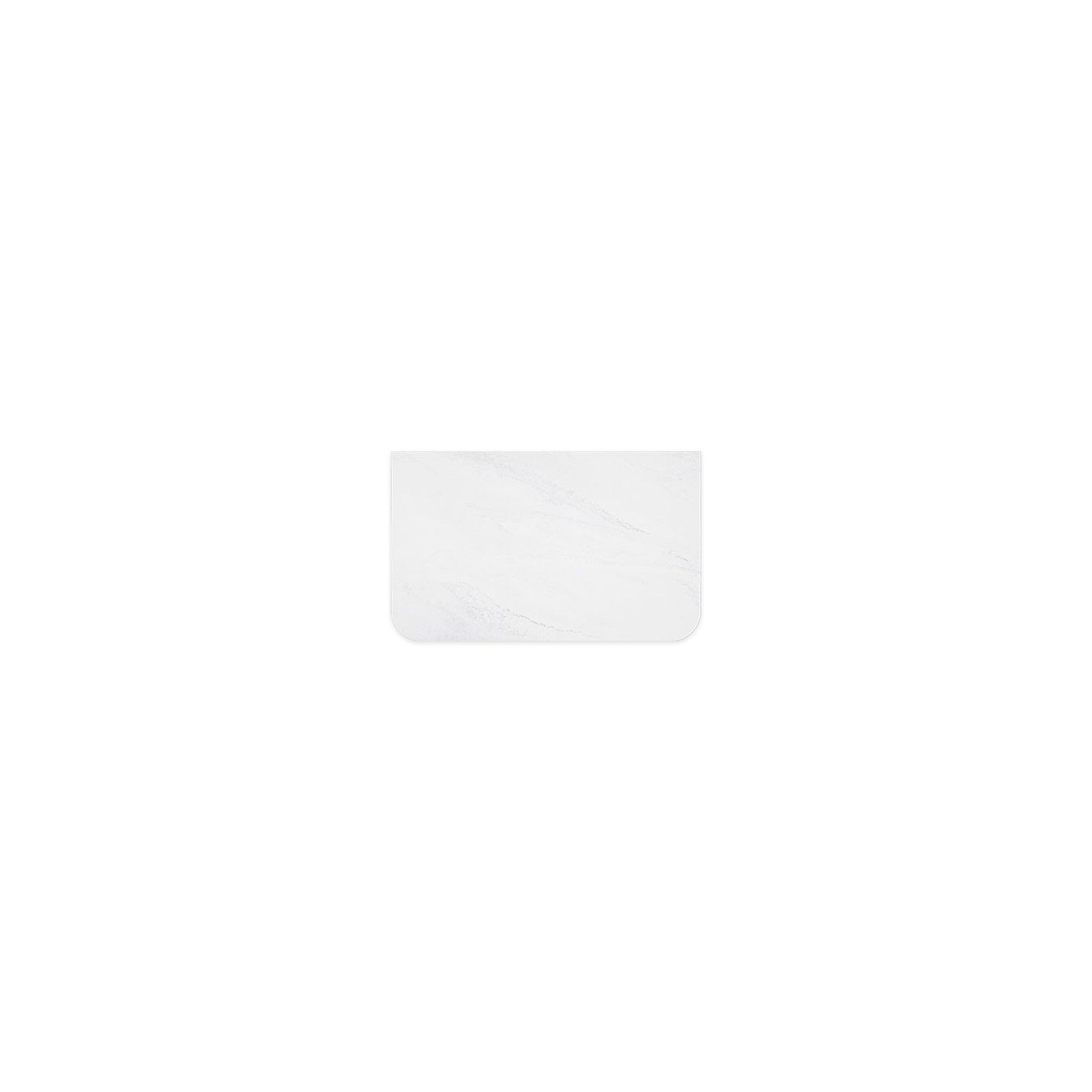 Cloudburst Solid Surface Top, Curved Full Depth gallery detail image