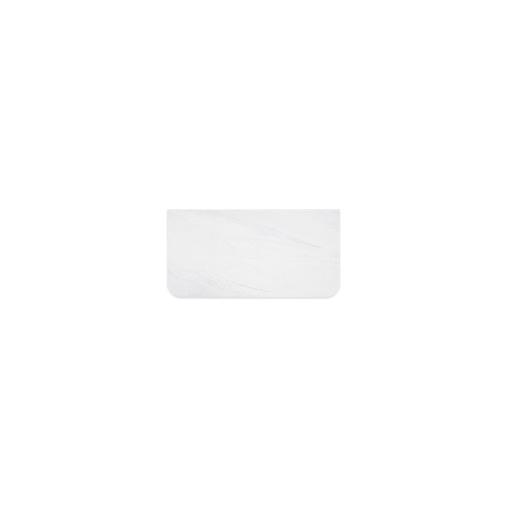 Cloudburst Solid Surface Top, Curved Full Depth gallery detail image